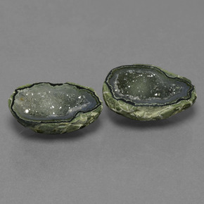 克拉天然玛瑙晶洞，异形，不透明