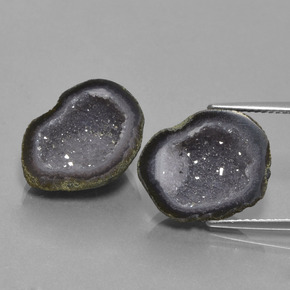 克拉天然玛瑙晶洞，异形，不透明