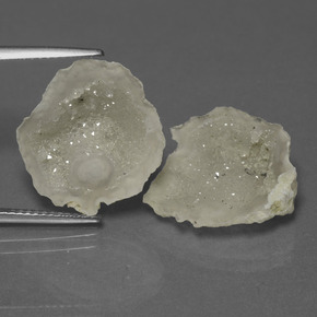 11.00天然多色玛瑙晶洞，异形，17.1×16.4毫米，不透明