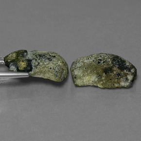 14.53天然多色玛瑙晶洞，异形，18.6×12.7毫米，不透明