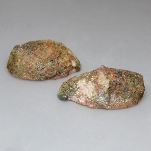 17.53天然多色玛瑙晶洞，异形，20×13.1毫米，不透明