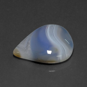 18.70克拉天然多色玛瑙，透明，23.4×19.5毫米，透明/半透明