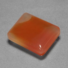 9.32克拉天然橙色玛瑙，透明，14.5×11.7毫米，透明/半透明