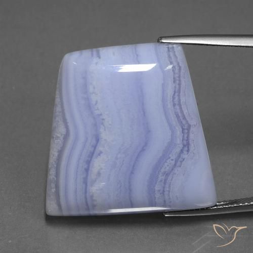 42.00ct 天然 浅紫罗兰色 玛瑙, 花式切割, 半透明