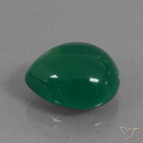 7.10克拉天然玛瑙，梨形，半透明