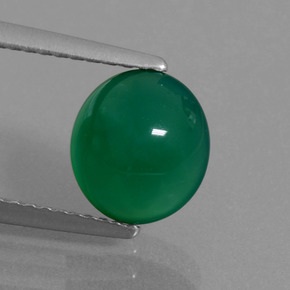 2.12克拉天然玛瑙，椭圆形切割，半透明