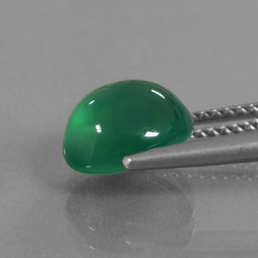 2.81克拉天然玛瑙，椭圆形切割，半透明