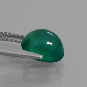 2.50克拉天然玛瑙，椭圆形切割，半透明