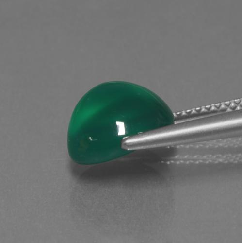 2.84克拉天然玛瑙，椭圆形切割，半透明