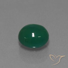 3.42克拉天然玛瑙，椭圆形，半透明