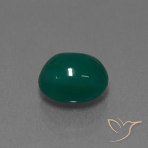 3.49克拉天然玛瑙，椭圆形，半透明
