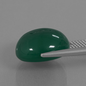 13.14克拉天然玛瑙，椭圆形切割，半透明