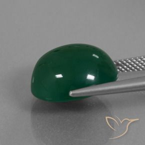 11.22克拉天然玛瑙，椭圆形切割，半透明