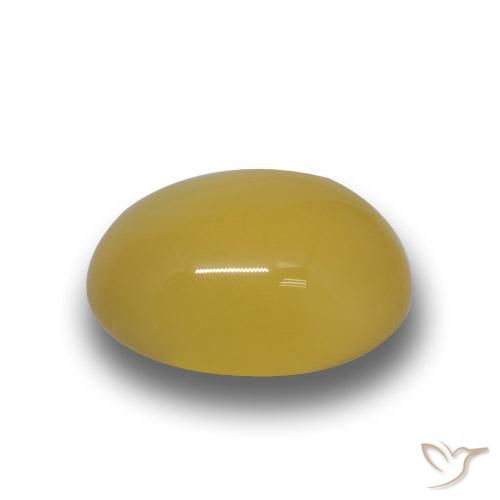 3.96克拉天然玛瑙，椭圆形，半透明
