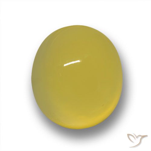 5.28ct 天然 金黄色 玛瑙, 椭圆形, 半透明