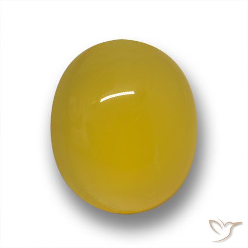 4.50ct 天然 蜜黄色 玛瑙, 椭圆形, 半透明