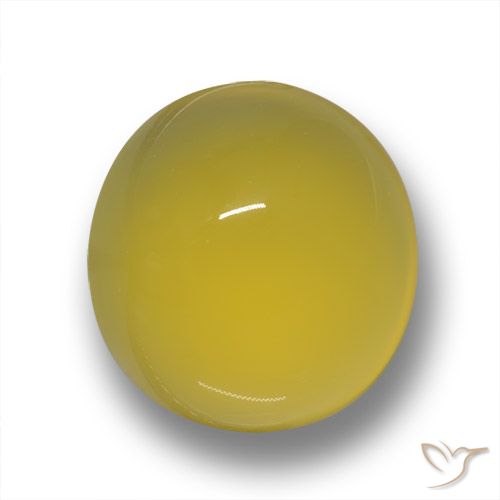 5.11ct 天然 托斯卡纳黄 玛瑙, 椭圆形, 半透明