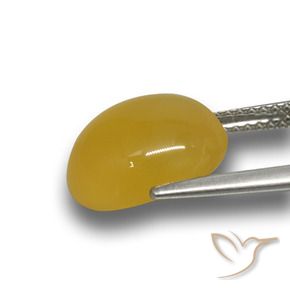 4.96克拉天然玛瑙，椭圆形，半透明