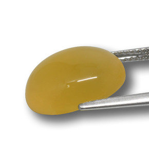 8.00克拉天然玛瑙，椭圆形切割，半透明