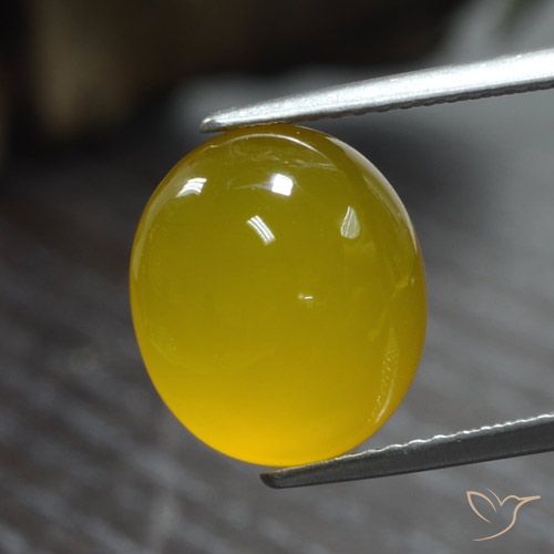 5.29克拉天然玛瑙,椭圆形,半透明