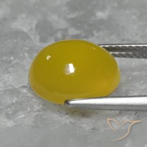 4.64克拉天然玛瑙，椭圆形，半透明