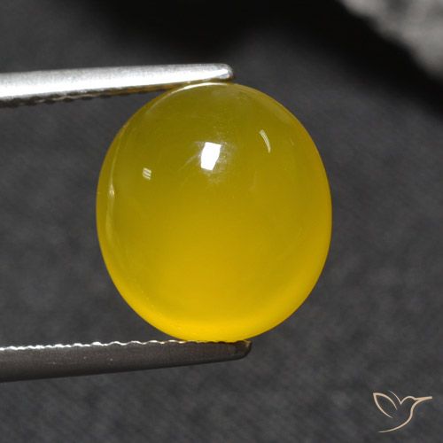 5.12克拉天然玛瑙，椭圆形，半透明