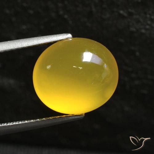 5.38克拉天然玛瑙，椭圆形，半透明
