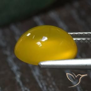 3.72克拉天然玛瑙，椭圆形，半透明