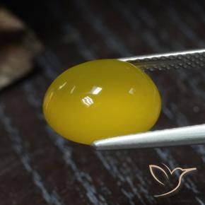 4.70克拉天然玛瑙，椭圆形切割，半透明