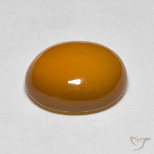 5.53克拉天然玛瑙，椭圆形，半透明