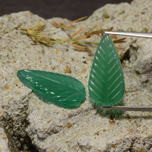 8.55克拉天然玛瑙，花式切割，半透明