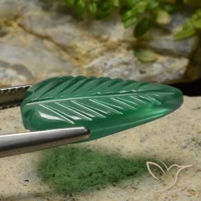 4.52克拉天然玛瑙，花形切割，半透明