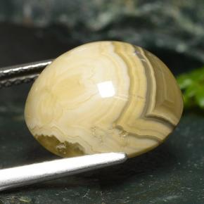9.28克拉天然玛瑙，椭圆形切割，不透明