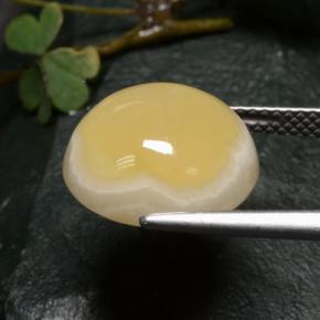 10.73克拉天然多色玛瑙，圆形切割，13.75毫米，半透明