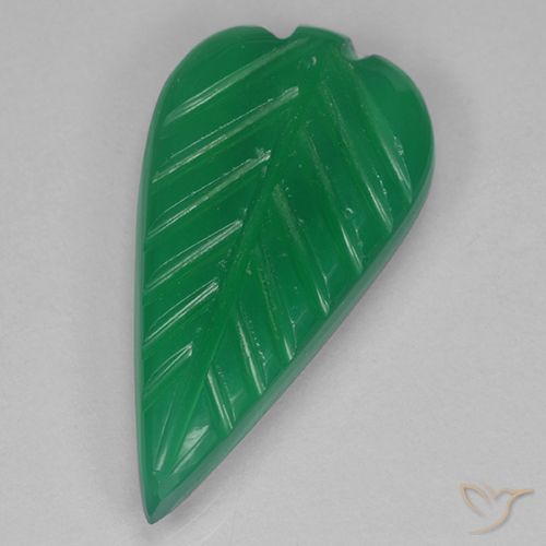 3.23克拉天然玛瑙，花形切割，半透明