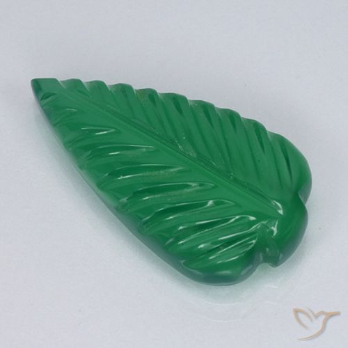 3.68克拉天然玛瑙，花形切割，半透明