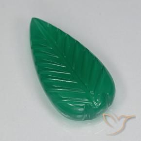 3.93克拉天然玛瑙，花形切割，半透明