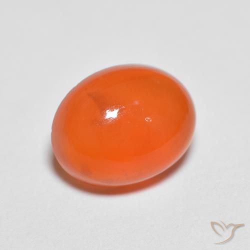 1.93克拉天然玛瑙，椭圆形，半透明