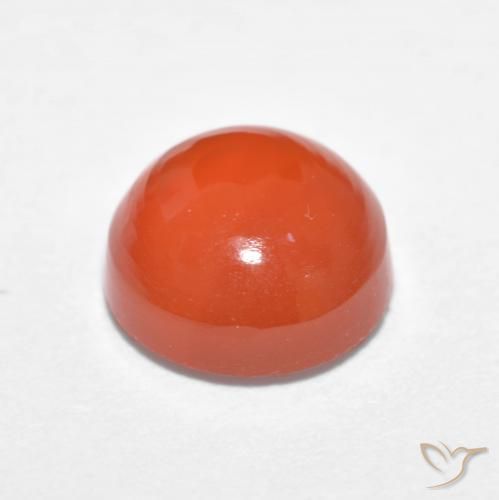 1.84克拉天然玛瑙，圆形的，半透明