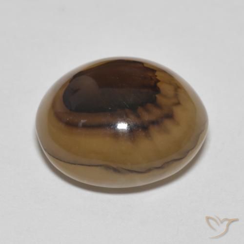 9.70克拉天然玛瑙，椭圆形，半透明