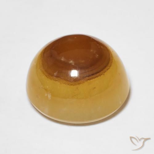 7.13克拉天然玛瑙，圆形的，半透明
