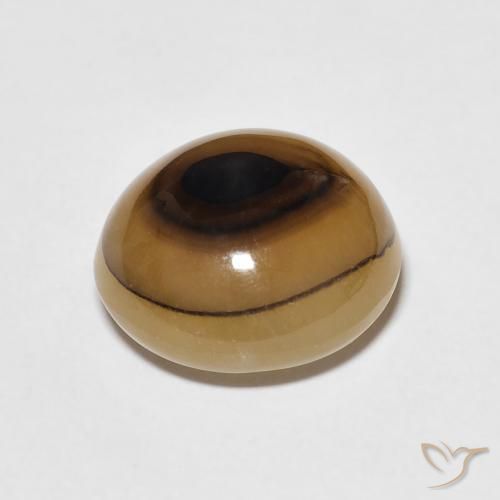 6.64克拉天然玛瑙，椭圆形，半透明