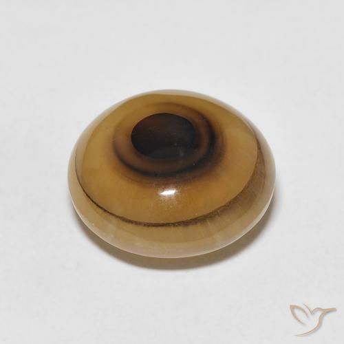 8.95克拉天然玛瑙，圆形的，半透明