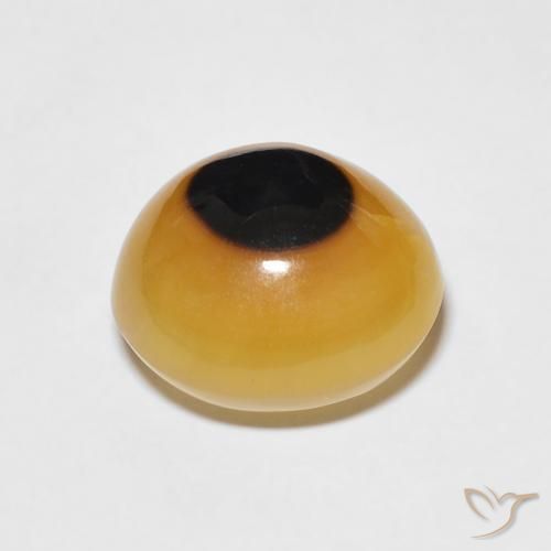 6.66克拉天然玛瑙，椭圆形，半透明