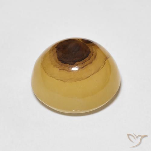 7.75克拉天然玛瑙，椭圆形，半透明