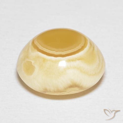 11.01克拉天然玛瑙，圆形的，不透明