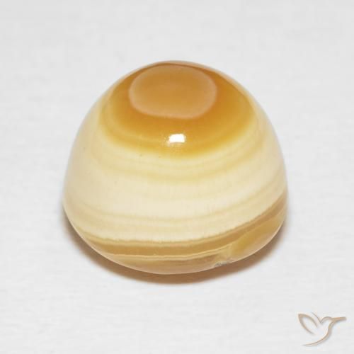 7.65克拉天然玛瑙，圆形的，不透明