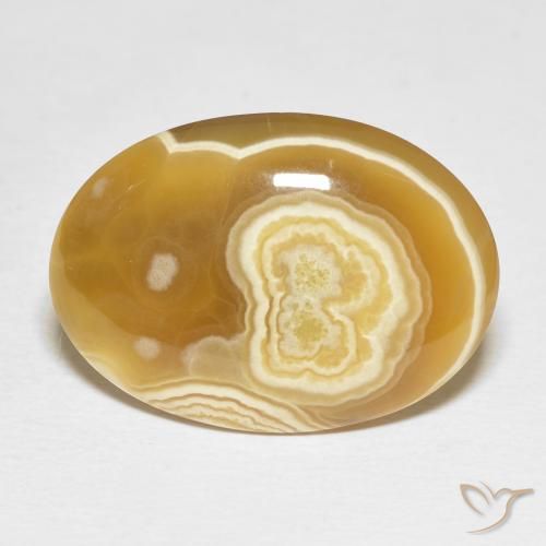 20.50ct 天然 彩色 玛瑙, 椭圆形, 不透明