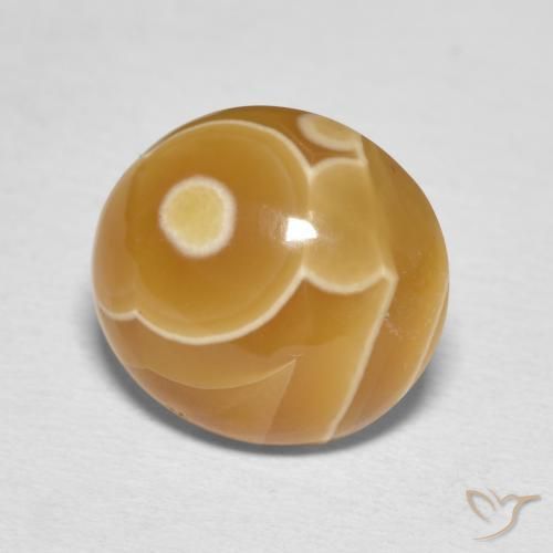 7.92克拉天然玛瑙，椭圆形，不透明
