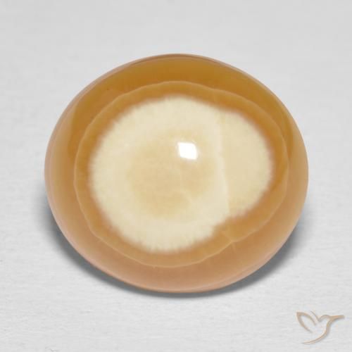 16.74ct 天然 彩色 玛瑙, 椭圆形, 不透明